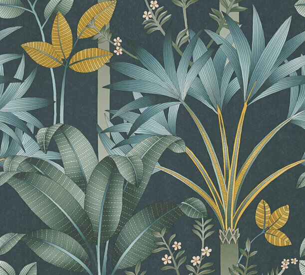 AS Creation AP Arcade - 39172-4 - 391724 Bont / Multicolour / Petrol Behang