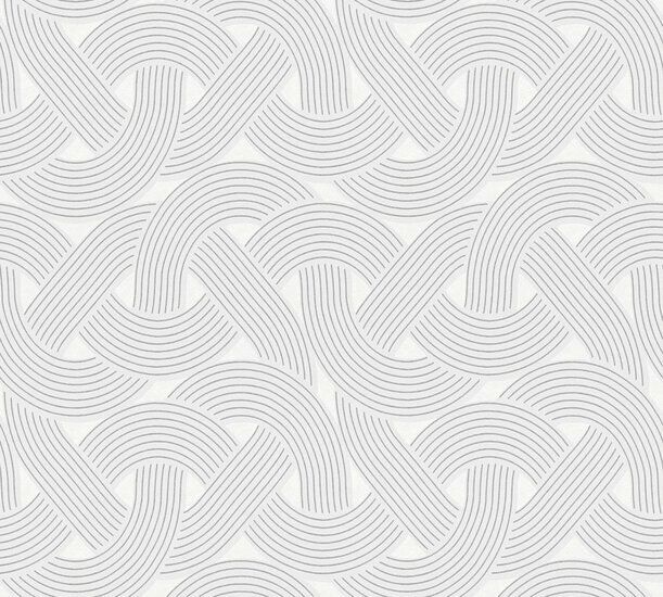 AS Creation AP Arcade - 39175-4 - 391754 Grijs / Zilver Behang