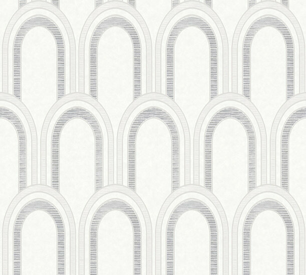 AS Creation AP Arcade - 39176-4 - 391764 Wit / Grijs Behang