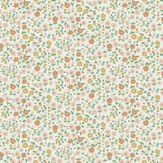 Esta Home To the Moon and Back 139467 - Wit - Roze - Geel Behang