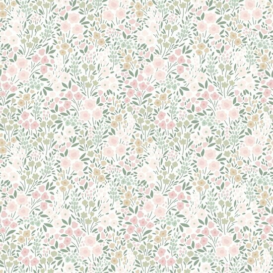 Esta Home To the Moon and Back 139532 - Multicolour - Groen Behang