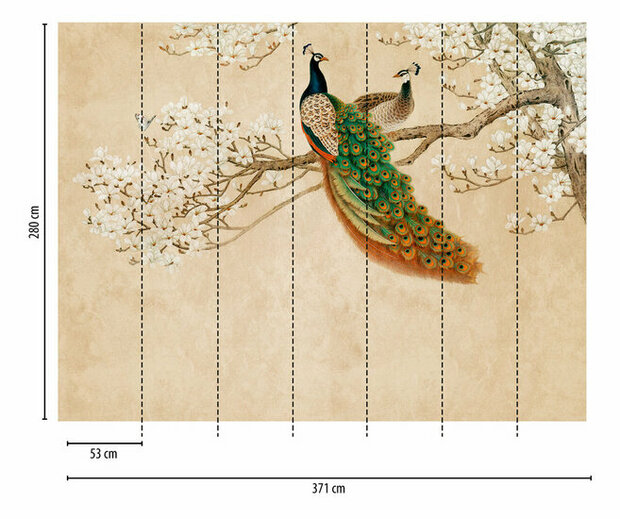 AS Creation The Wall Beige - 38236-1 - 382361 - Beige / Wit Behang