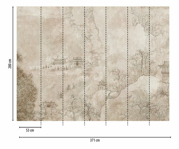 AS Creation The Wall Beige - 38247-1 / 382471 - Beige Behang