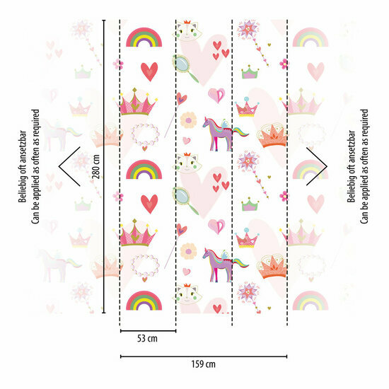 AS Creation The Wall Travel Styles Multicolor - 39193-1 - 391931 - Multicolour / Roze Behang