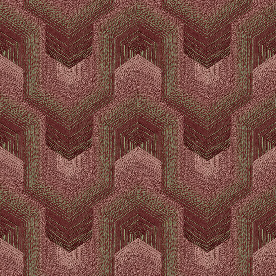 Dutch Wallcoverings Exclusive Threads TP422915 Rood Behang