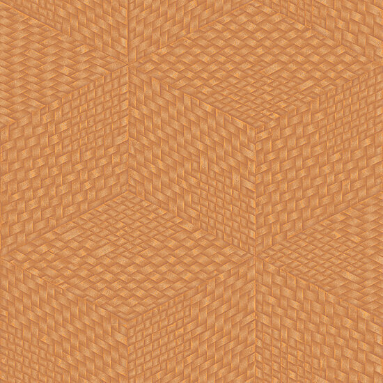 Dutch Wallcoverings Exclusive Threads TP422957 Oranje Behang