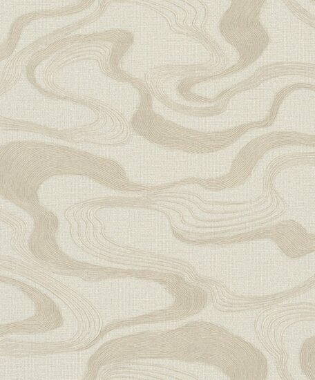 Noordwand Kumano 34535 Beige - Metallic Behang