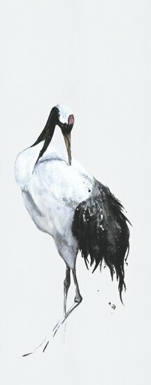 Noordwand Kumano 34594 Wit - Zwart Behang