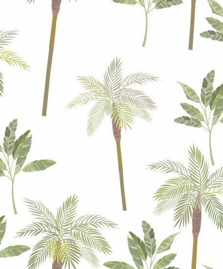 Noordwand Kids Walls Little Adventures 45882 Groen - Bruin Behang