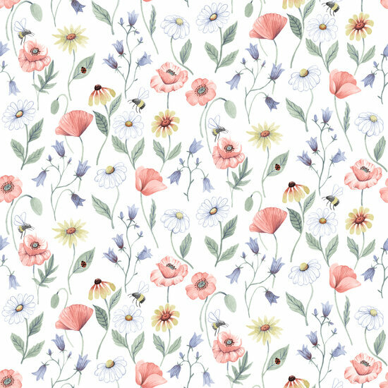 Dutch First Class Midbec Rosenlycka Multi FC43102 Behang