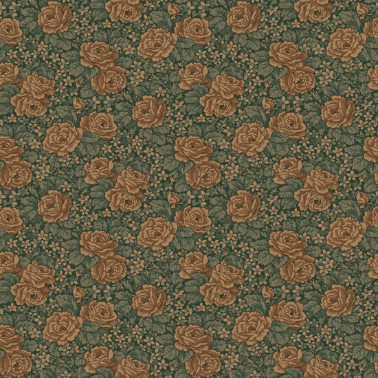 Dutch First Class Midbec Rosenlycka Groen/terra FC43110 Behang