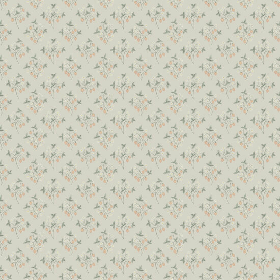 Dutch First Class Midbec Rosenlycka Groen/rood/wit FC43122 Behang