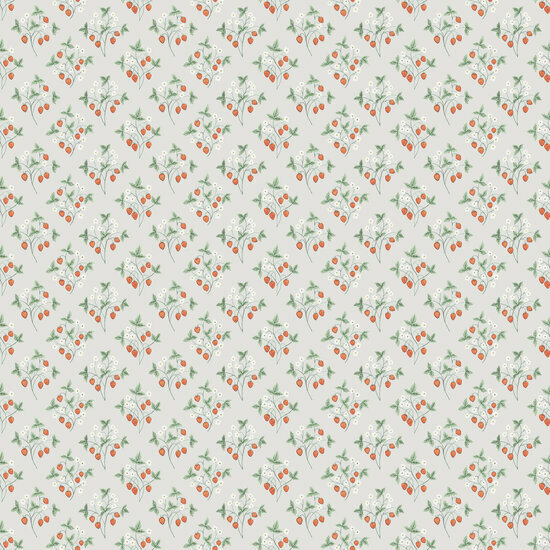 Dutch First Class Midbec Rosenlycka Beige/rood FC43123 Behang