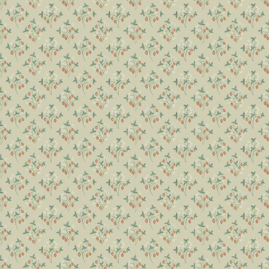 Dutch First Class Midbec Rosenlycka Geel/groen/rood FC43124 Behang