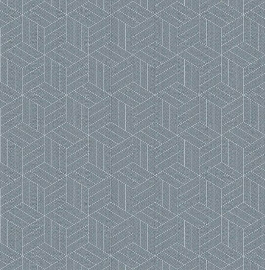 Dutch First Class Euphorie Blauwgrijs/zilver EF1001 Behang