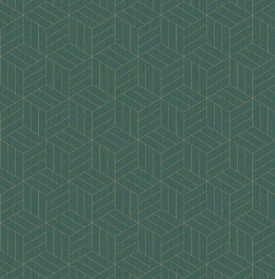 Dutch First Class Euphorie Groen/goud EF1002 Behang