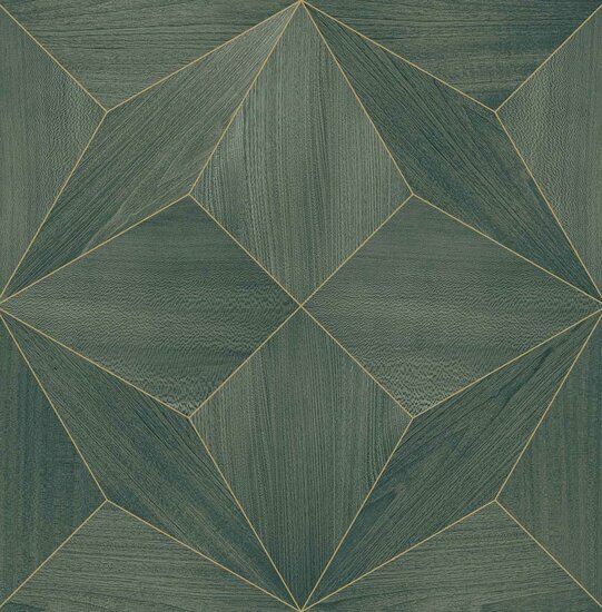 Dutch First Class Etre groen ET101 Behang