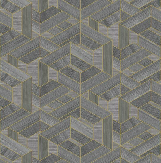 Dutch First Class Etre grijs ET303 Behang