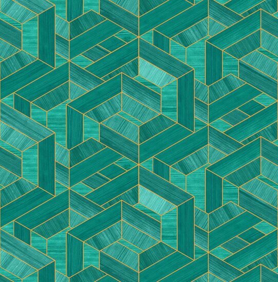 Dutch First Class Etre groen ET305 Behang