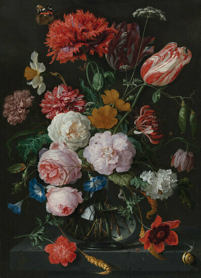 FBK Rijksmuseum Stilleven met bloemen Jan Davidsz De Heem RM5 Behang
