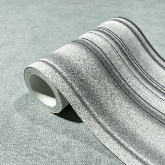 Noordwand Shades Iconic Behangrand 34458 Grijs Behang