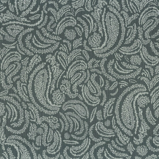 Casamance Ceylan 74553790 - Blauw Behang