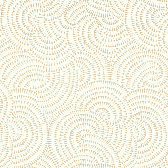 Casamance Ete Indien 75121840 - Wit Behang