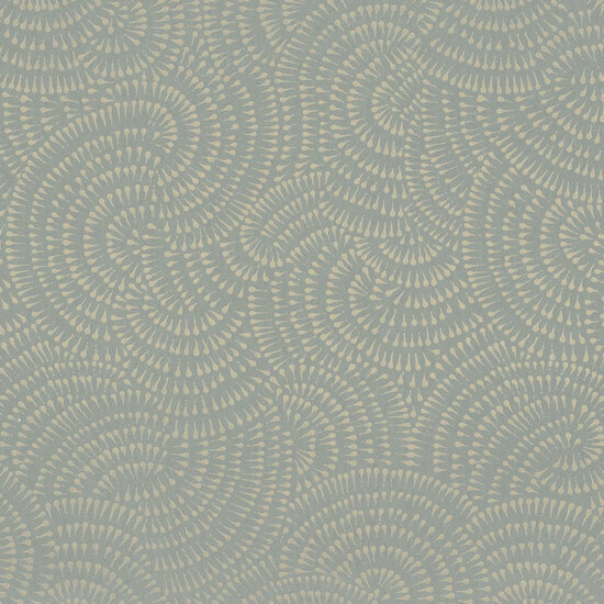 Casamance Ete Indien 75121942 - Groen Behang