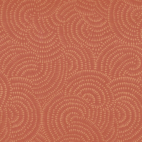 Casamance Ete Indien 75122146 - Oranje Behang