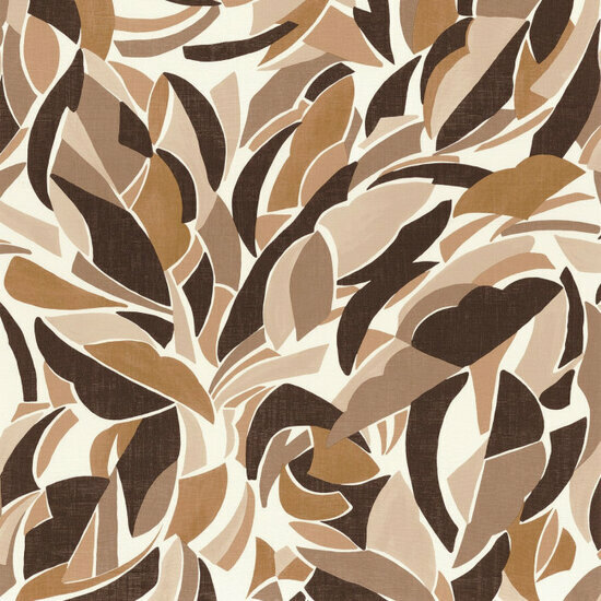 Casamance L'Atelier 75553568 - Wit / Bruin Behang