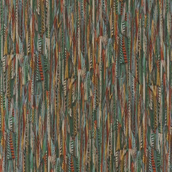 Casamance Le Velours 74655166 - Groen Behang