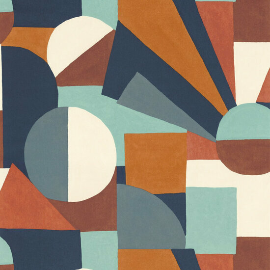 Casamance Mouvements 76010916 - Multicolours Behang