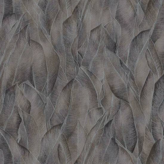 Casamance Rio Madeira 74280272 - Grijs Behang