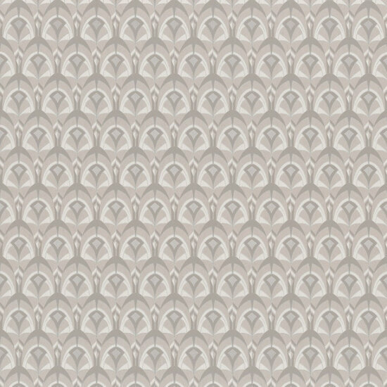 Casamance Select 6 A74000198 - Beige / Wit Behang