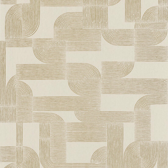Casamance Square Jasmin 75701324 - Beige Behang