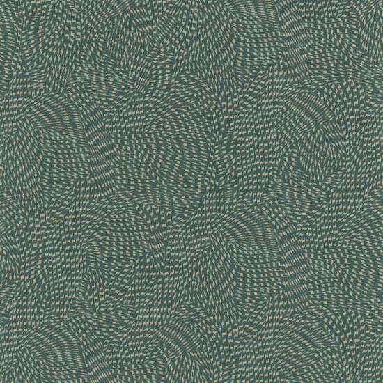 Casamance Square Jasmin 75722854 - Groen / Beige Behang