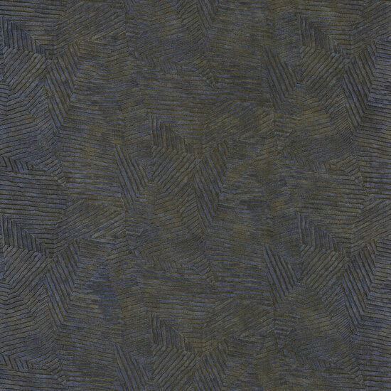Casamance Textures V&eacute;g&eacute;tal B74090772 - Blauw Behang
