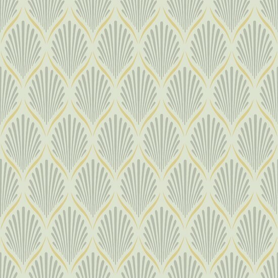 Dutch Wall Decor Blommor &amp; Blad 681-02 Blauw Behang