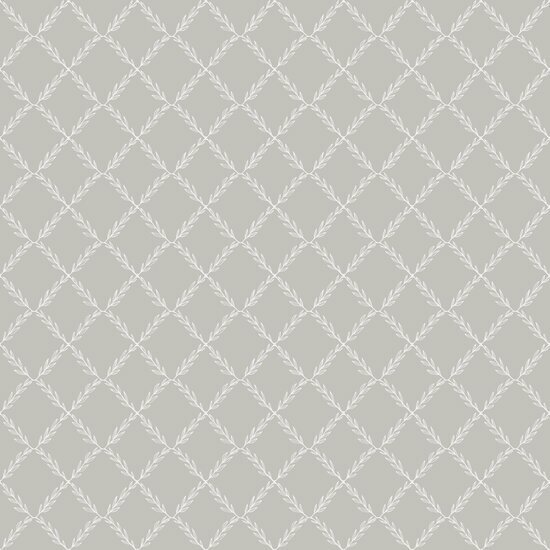 Dutch Wall Decor Blommor &amp; Blad 682-02 Grijs Behang