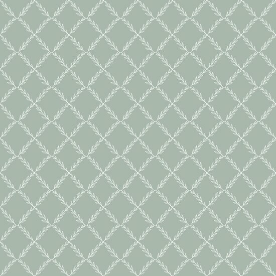 Dutch Wall Decor Blommor &amp; Blad 682-03 Wit Behang