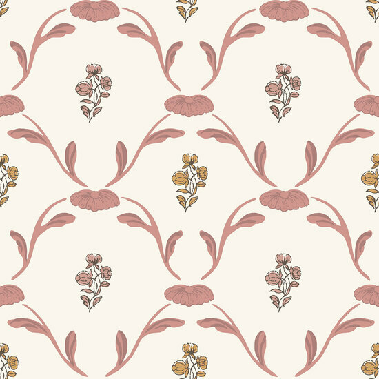 Dutch Wall Decor Swedish Heritage 688-01 Rood Behang