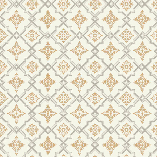 Dutch Wall Decor Swedish Heritage 691-01 Beige Behang