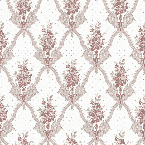 Dutch Wall Decor Swedish Heritage 693-01 Rood Behang