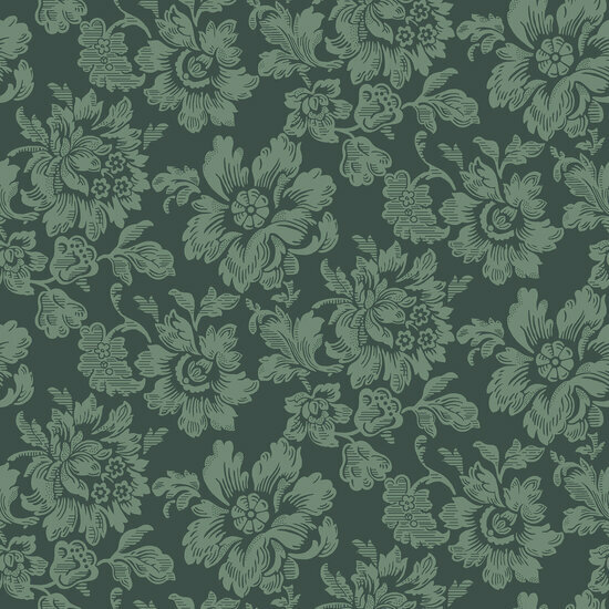 Dutch Wall Decor Swedish Heritage 695-05 Groen Behang