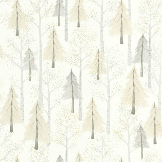 Casadeco Once Upon A Time OUAT88249210 - Grijs / Wit Behang