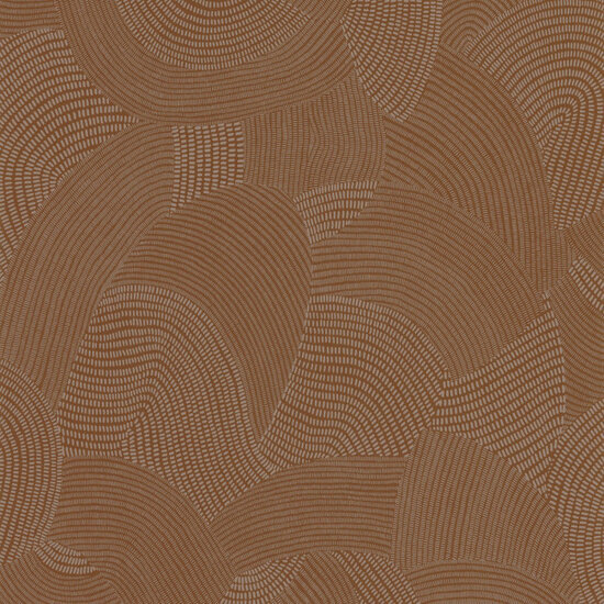 Casadeco So Color 5 COLR84413328 - Oranje Behang