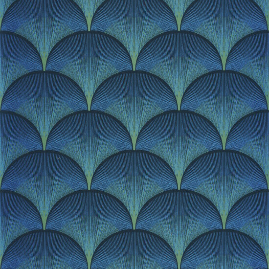 Casadeco Twenties TWNT88666566 - Blauw Behang
