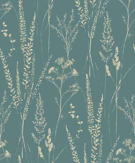 Dutch Wallcoverings Attitude A64202 Groen Behang