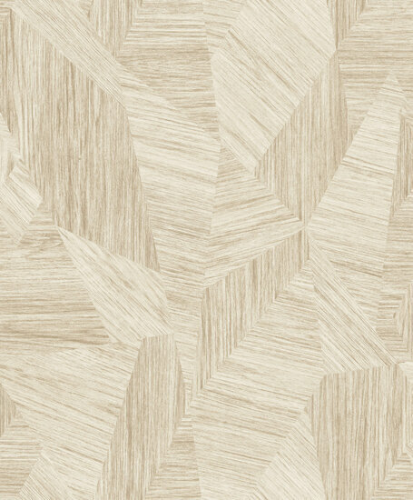 Dutch Wallcoverings Attitude A66601 Licht Beige Behang