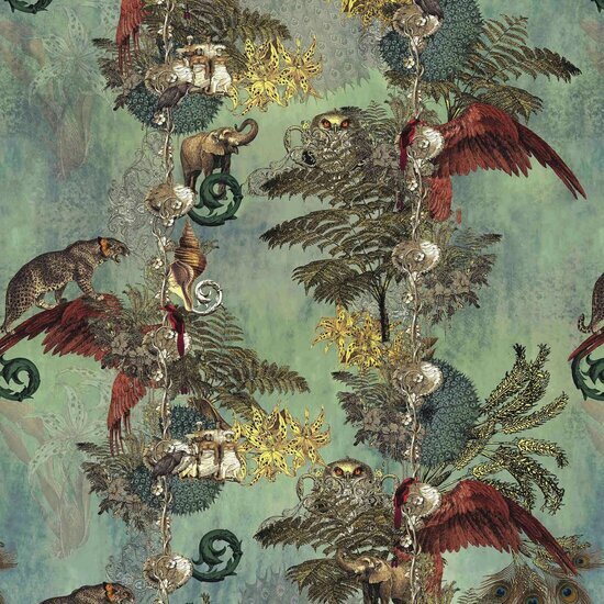 Santorus I Jungle Paradise - Cardamon WP010211 Behang